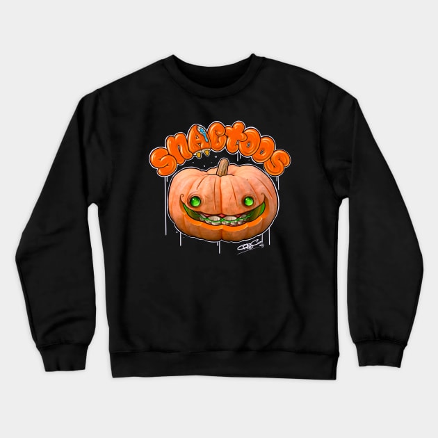 Pumpkin Crewneck Sweatshirt by skinwerks